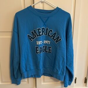 American Eagle Outfitters Sky Blue Sweatshirt Small